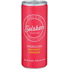 Bild på Solsken Sparkling Raspberry Lemonade 25cl