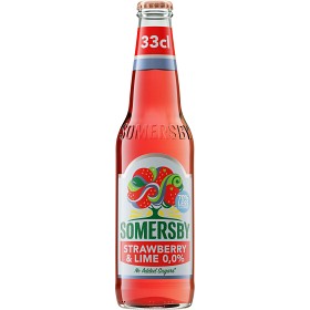 Bild på Somersby Strawberry Lime 0,0% Cider 33cl