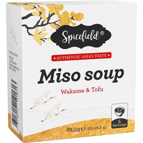 Bild på Spicefield Misopasta Wakame & Tofu 5-pack