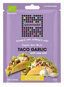 Bild på Spicemaster Taco Garlic with Sea Salt 34 g
