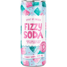 Bild på Spirit of Sweden Fizzy Candy Läsk 33cl