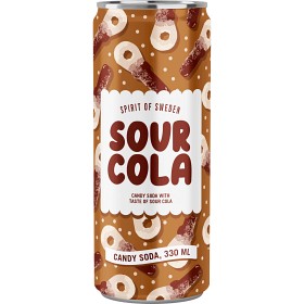 Bild på Spirit of Sweden Sour Cola Läsk 33cl