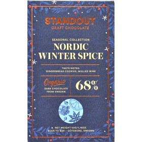 Bild på Standout Chocolate Nordic Winter Spice Mörk Choklad 68% 50g