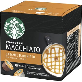 Bild på Starbucks Kaffekapsel Dolce Gusto Caramel Macchiato 12st
