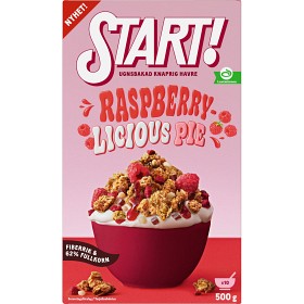 Bild på Start! Granola Raspberrylicious Pie 500g