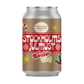 Bild på Stockholm Brewing Co. Julmust Körsbär & Vanilj 330ml inkl pant