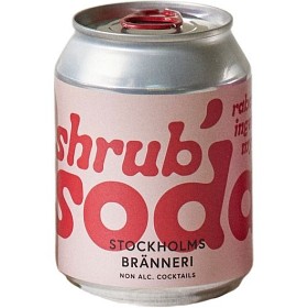 Bild på Stockholms Bränneri Shrub Soda Rhubarb 250ml