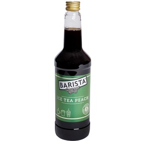 Bild på Barista Gourmet Ice Tea Peach Sirap 750ml