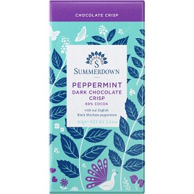 Bild på Summerdown Dark Chocolate 60% Mint Crisp Bar 80g