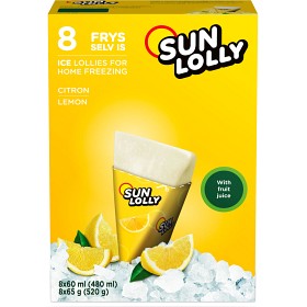 Bild på Sun Lolly Isglass Citron 8st