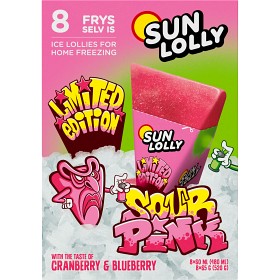 Bild på Sun Lolly Limited Edition Sour Pink 8st