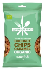 Bild på Superfruit Foods Kokoschips Karamell 50 g