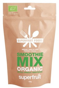 Bild på Superfruit Foods Smoothie Mix Nettle, Spinach, Wheatgrass 100 g