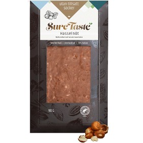 Bild på Sure Taste Mjölkchoklad med Hasselnötter 90 g