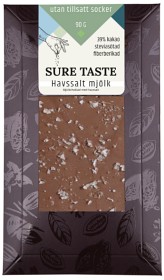 Bild på Sure Taste Chokladkaka Mjölk Havssalt 90 g