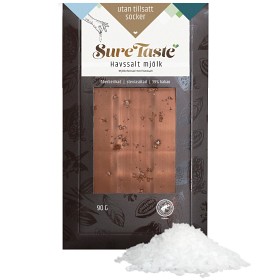 Bild på Sure Taste Chokladkaka Mjölk Havssalt 90 g
