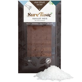 Bild på Sure Taste Chokladkaka Mörk Havssalt 90 g