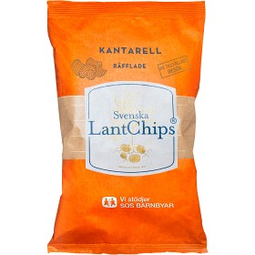 Bild på Svenska LantChips Kantarell Räfflade Chips 200g
