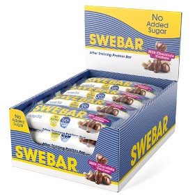 Bild på Swebar Low Sugar Milk Chocolate & Cashew 15 st