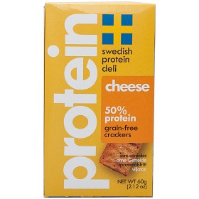 Bild på Swedish Protein Deli Cheese Crackers 60g