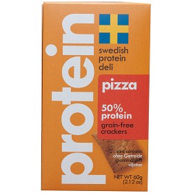 Bild på Swedish Protein Deli Pizza Crackers 60g