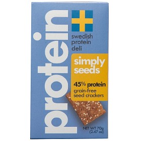Bild på Swedish Protein Deli Simply Seeds Crackers 70 g