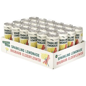 Bild på Swedish Tonic Sparkling Lemonade Rhubarb Elderflower 24x250ml