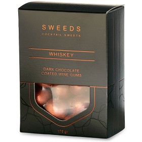 Bild på SWEEDS Dark Chocolate Coated Whiskey Winegums Box 175g