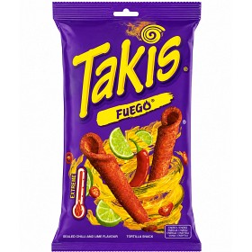 Bild på Takis Fuego Chips 100g
