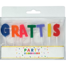 Bild på Tårtljus Grattis
