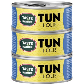 Bild på Taste of Nature Tonfisk i Solrosolja 3-pack