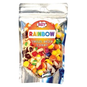 Bild på Tasty Frystorkat Godis Rainbow Skittles 160g