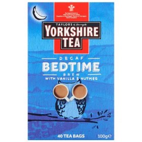 Bild på Taylors of Harrogate Yorkshire Decaf Bedtime Vanilla & Nutmeg 40 tepåsar