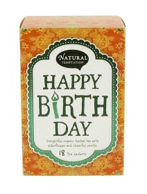 Bild på Natural Temptation Happy Birthday 18 tepåsar