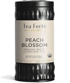 Bild på Tea Forté Peach Blossom Organic White Loose Leaf Tea 80g