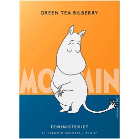 Bild på Teministeriet Moomin Grönt Te Blåbär 20-pack