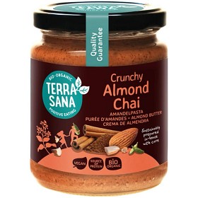 Bild på TerraSana Mandelsmör Crunchy Chai EKO 250g