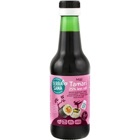 Bild på TerraSana Tamari Sojasås Mild 25% Mindre Salt  EKO 250ml