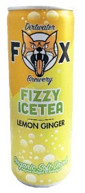 Bild på The Dirtwater Fox Fizzy Icetea Lemon Ginger 250ml