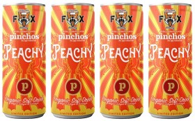 Bild på The Dirtwater Fox Pinchos Peachy 4x25cl