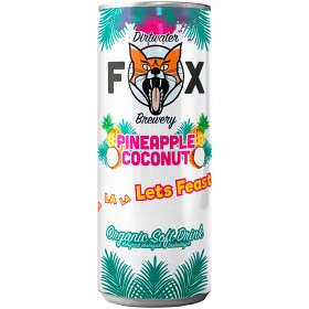 Bild på The Dirtwater Fox Lets Feast Pineapple Coconut 25cl
