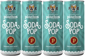 Bild på The Dirtwater Fox Pinchos Soda Pop 4x25cl