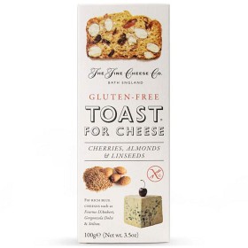 Bild på The Fine Cheese Company Toast Körsbär Glutenfri 100g
