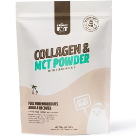 Bild på The Friendly Fat Company MCT Powder Collagen + Vitamin C & D 300 g
