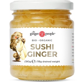 Bild på The Ginger People Ingefära Picklad (sushiingefära) 190 g