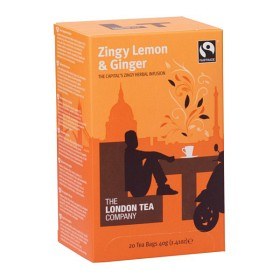 Bild på The London Tea Company Zingy Lemon & Ginger 20 st