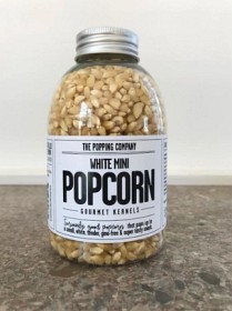 Bild på The Popping Company Popcorn White Mini 380 g