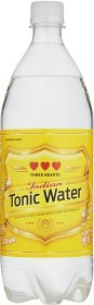 Bild på Three Hearts Indian Tonic Water PET 1 L inkl. pant