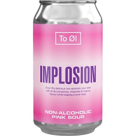 Bild på To Øl  Implosion Pink Suröl 0,5% 33cl