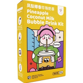 Bild på Tokimeki Bubble Tea Kit Ananas & Kokosmjölk 3-pack